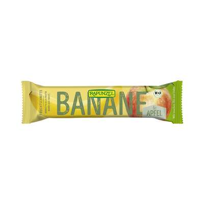 Barre aux fruits banane-pomme BIO, Rapunzel (40 g)