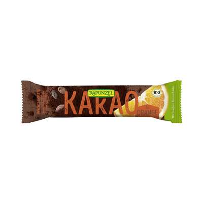 Barre aux fruits cacao orange BIO, Rapunzel (40 g)
