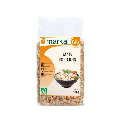 Maïs pop corn BIO, Markal (500 g)