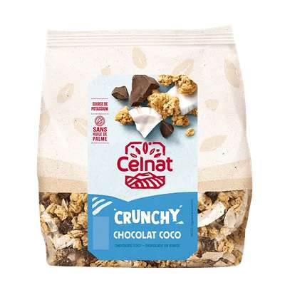 Crunchy chocolat coco BIO, Celnat (500 g)
