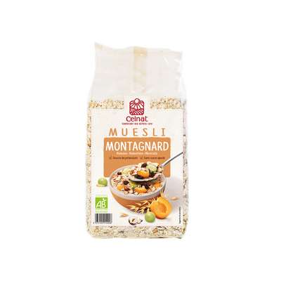 Muesli montagnard BIO, Celnat (500 g)