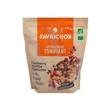 Muesli croustillant cranberry myrtille framboise sans huile de palme BIO, Favrichon (450 g)