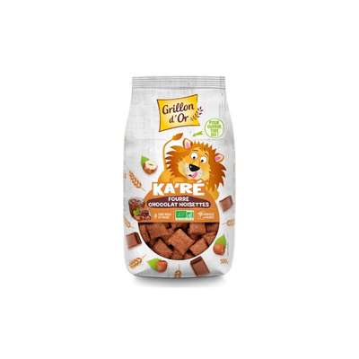 Ka'ré fourré chocolat-noisette BIO, Grillon d'Or (500 g)