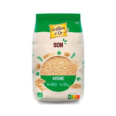 Son d'avoine BIO, Grillon d'Or (500 g)