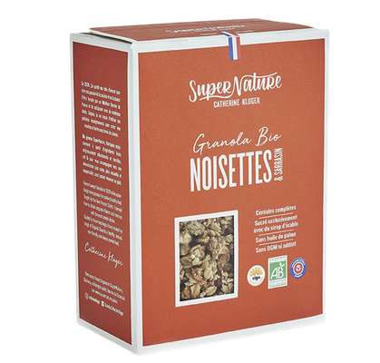 Granola noisettes BIO, SuperNature (350 g)