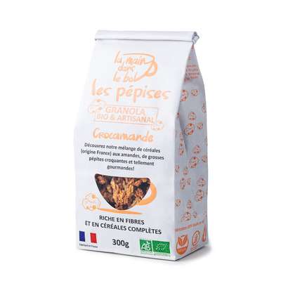 Les pépsises de granola - Crocamande BIO, La Main dans le Bol (300 g)