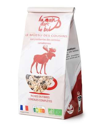 Le müesli des cousins BIO, La Main dans le Bol (300 g)