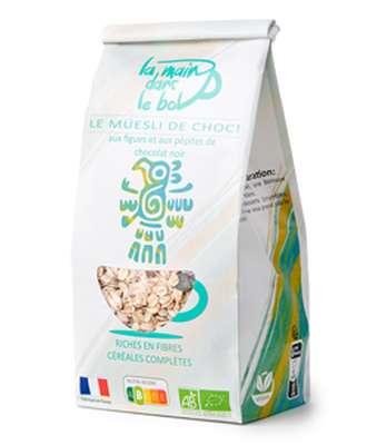 Le müesli de choc BIO, La Main dans le Bol (300 g)