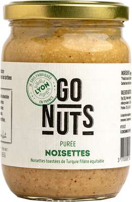 Purée de Noisettes grillés BIO, Go Nuts (265 g)