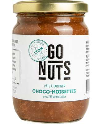 Pâte à tartiner Choco-Noisettes BIO, Go Nuts (265 g)