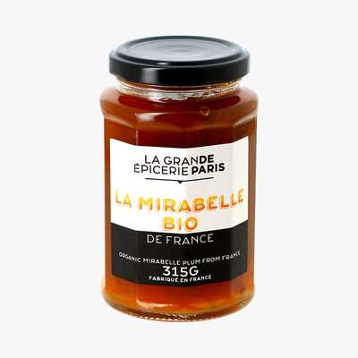 Confiture de mirabelle BIO, La Grande Epicerie de Paris (315 g)