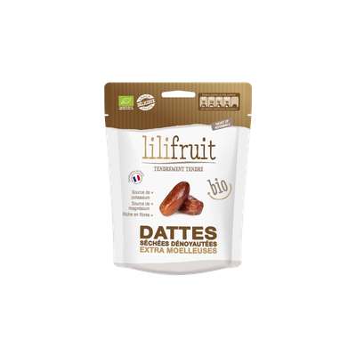 Dattes dénoyautée moelleuse BIO, Lilifruit (150 g)