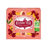 Infusion pêche abricot BIO - étui sachets mousseline, Kusmi Tea (x 20, 40 g)