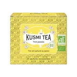 Thé vert au jasmin BIO - étui sachets mousseline, Kusmi Tea (x 20, 40 g)