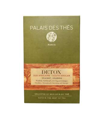 Rooibos détox drainant sud-africaine BIO, Palais des Thés (x 20)