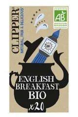 Thé noir english breakfast BIO, Clipper (x 20 sachets)