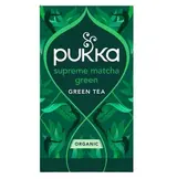 Thé vert suprême et matcha BIO, Pukka (x 20 sachets)