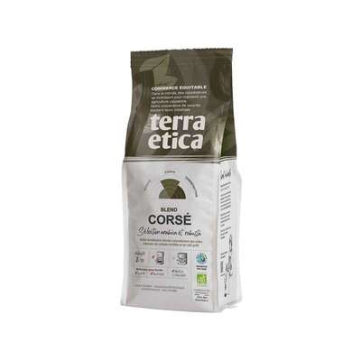 Café 100% arabica moulu corsé BIO, Terra Etica (250 g)