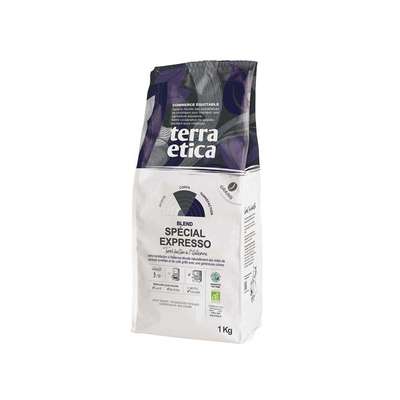 Café spécial expresso grains BIO, Terra Etica (1 kg)