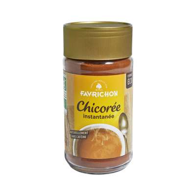 Chicorée sans sucres ajoutés sans caféine sans blé, Favrichon (200 g)