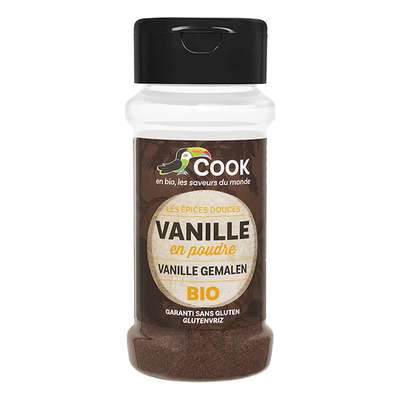 Vanille en poudre BIO, Cook (10 g)
