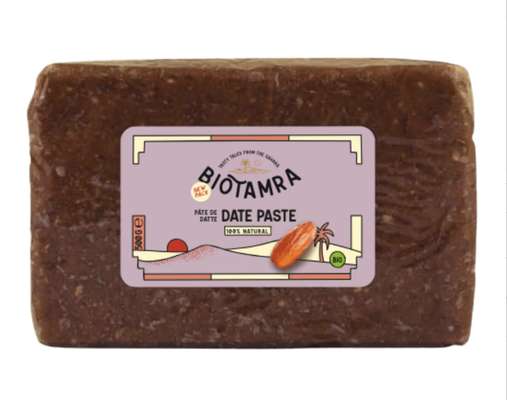 Pâte de Dattes d'Algérie BIO, Biotamra (500 g)