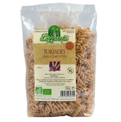 Torsades semi-complètes BIO, Lazzaretti (500 g)