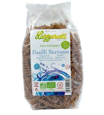 Fusilli sarrasin BIO, Lazzaretti (250 g)