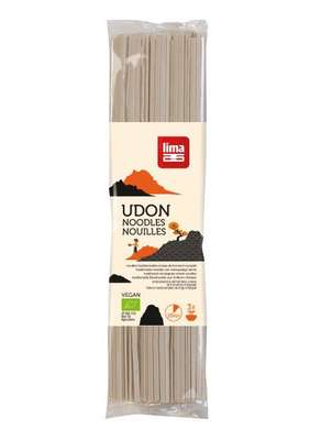 Nouilles udon à la farine de froment complète BIO, Lima (250 g)