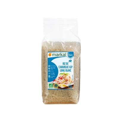 Riz long blanc de Camargue IGP BIO, Markal (500 g)
