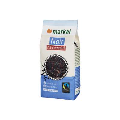 Riz noir complet Thaïlande BIO, Markal (500 g)