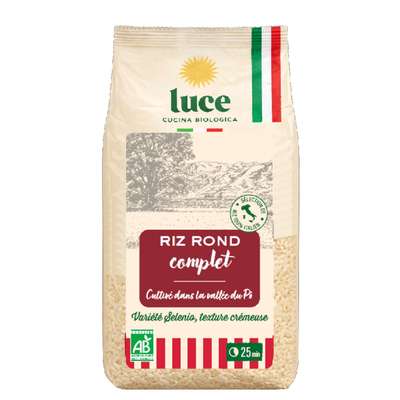Riz rond complet BIO, Luce (500 g)