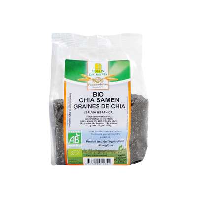 Graines de chia BIO, Moulin des Moines (250 g)