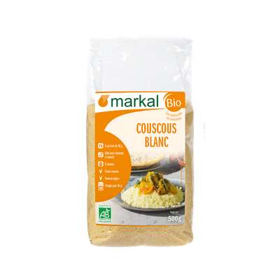 Couscous blanc BIO, Markal (500 g)