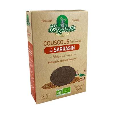 Couscous de sarrasin BIO, Lazzaretti (400 g)