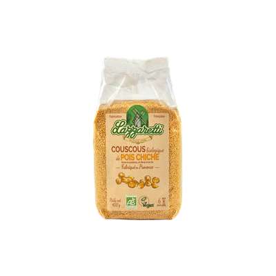 Couscous de pois chiche France BIO, Lazzaretti (400 g)