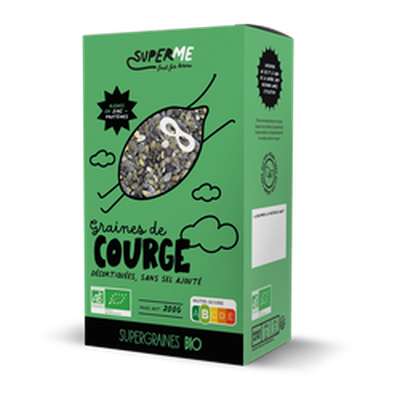 Graines de courges bio, Super Me (200 g)