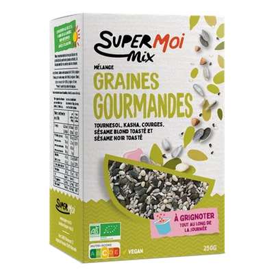 Mélange de graines gourmandes BIO, Super Me  (250 g)