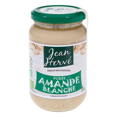 Purée d'amande blanche BIO, Jean Hervé (350 g)
