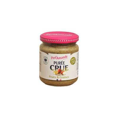 Purée crue fruits et graines BIO, Perl'Amande (200 g)