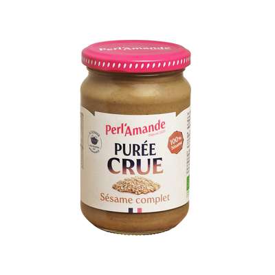 Purée crue de sésame complet BIO, Perl'Amande (280 g)