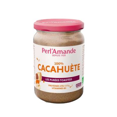 Purée de cacahuète toastée  BIO, Perl'Amande (300 g)