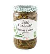 Haricots verts extra fins catégorie 2 BIO, Prosain (345 g)