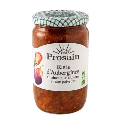Riste d'aubergines BIO, Prosain (650 g)