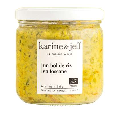 Risotto mijoté un bol de riz en toscane BIO, Karine & Jeff (340 g)