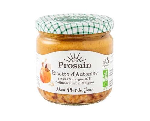 Risotto d'automne au potimarron et aux châtaignes BIO, Prosain (350 g)
