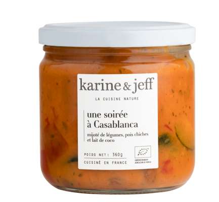 Mijoté de légumes une soirée à Casablanca BIO, Karine & Jeff (360 g)
