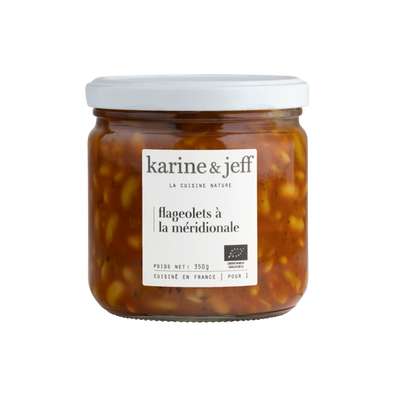 Flageolets à la méridionale BIO, Karine & Jeff (350 g)