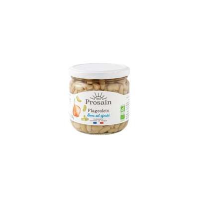 Flageolets de France sans sel ajouté BIO, Prosain (230 g)