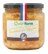 Cocktail de légumes lacto-fermentés BIO, Nutriform (380 g)
